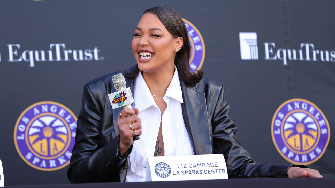 Los Angeles Sparks' Liz Cambage happy for Becky Hammon, says work ...