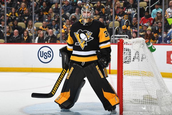Penguins goalie Jarry to miss start of playoffs