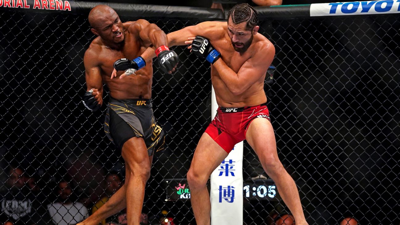 UFC 272 - Welterweight champion Kamaru Usman shares intel from inside the Octagon for Colby Covington-Jorge Masvidal