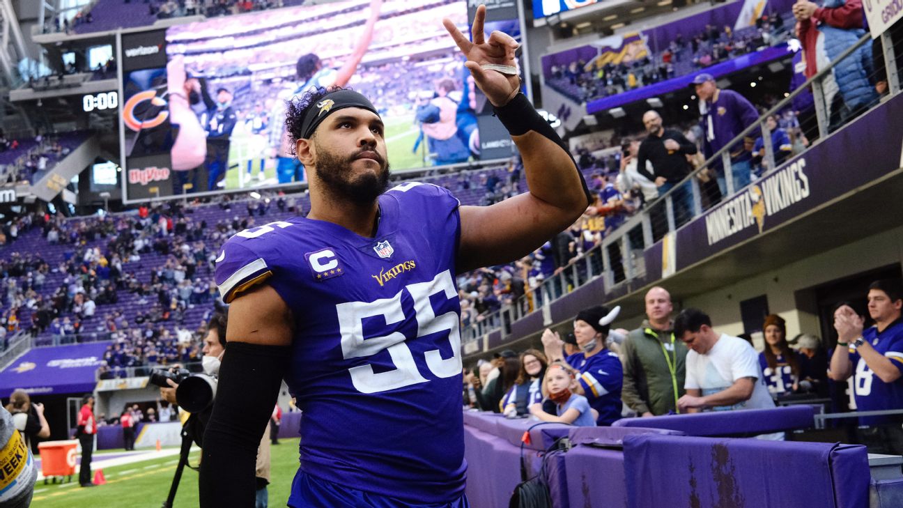 Report: LB Anthony Barr ruled a free agent option for the Cowboys