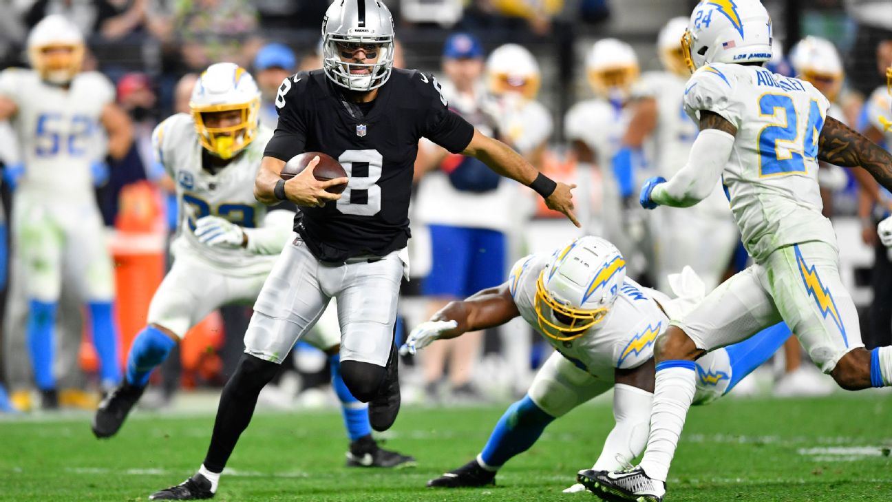 Raiders QB Marcus Mariota named 'underrated free agent' heading into 2022  offseason