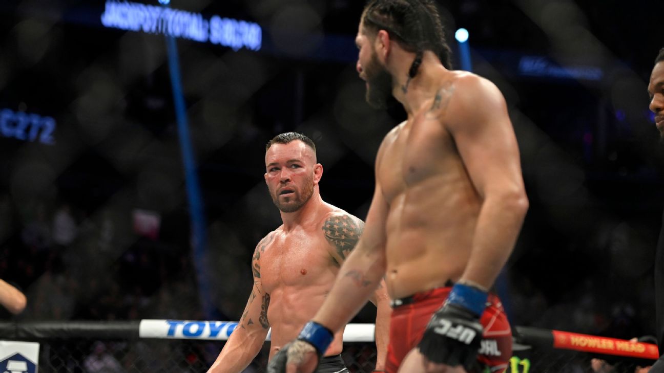 Jorge Masvidal accused of giving Colby Covington a brain injury during attack, given stay away order