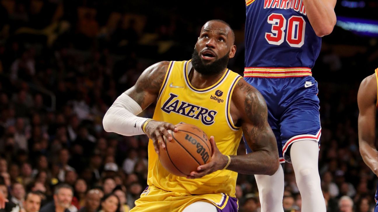 NBA: LeBron James scores 56 points as LA Lakers beat Golden State