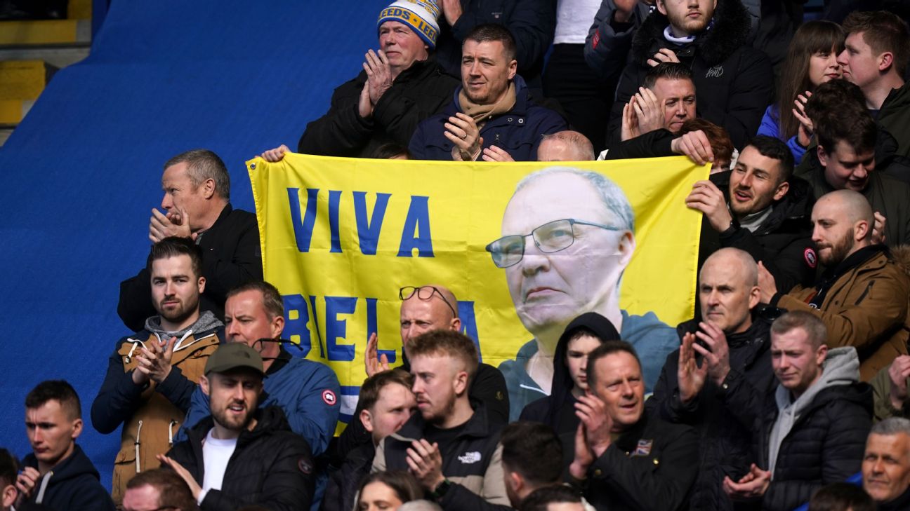 Leeds fans' love of 'Grandad' Bielsa still runs deep after coach's firing