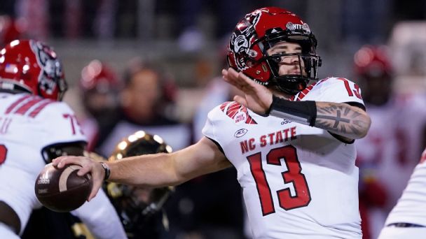 NC State and 'best quarterback in the country' look for College Football Playoff run
