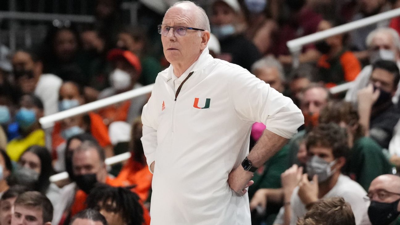 Miami Hurricanes basketball coach Jim Larranaga signs two-year contract  extension
