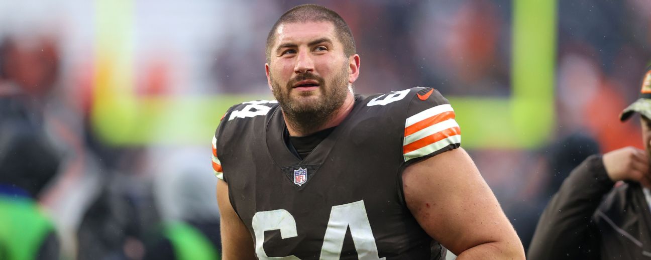 JC Tretter - Cleveland Browns Center - ESPN (IN)