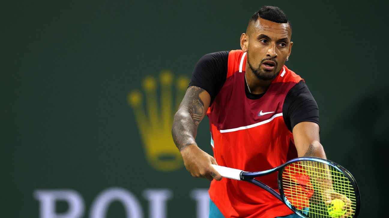 Kyrgios le amargó la noche a Delbonis en Indian Wells