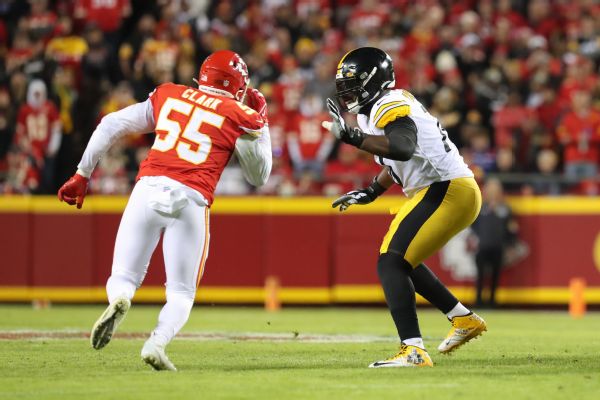Chiefs’ Clark pleads no contest to gun charges