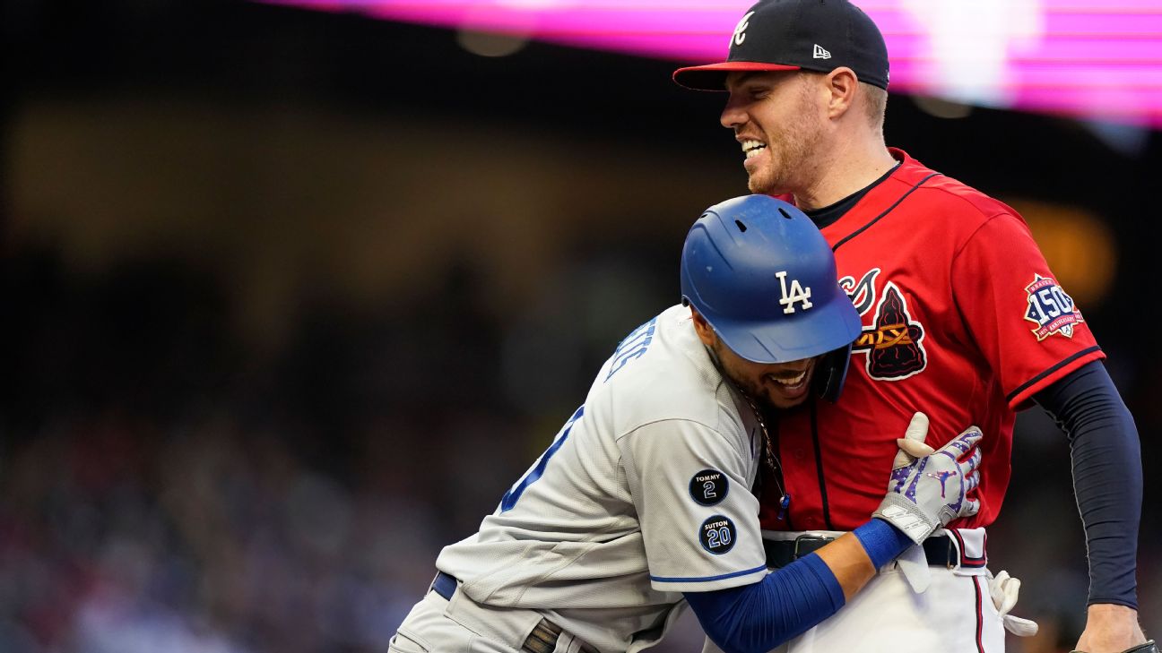 Dodgers' Freddie Freeman gets his 2,000th hit with a double vs. the Astros  – KGET 17