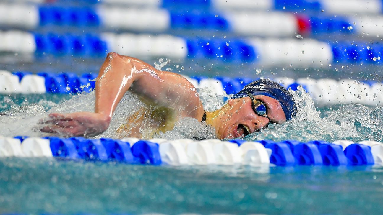 Lia Thomas reaches third final at NCAA swimming championships, to be No picture