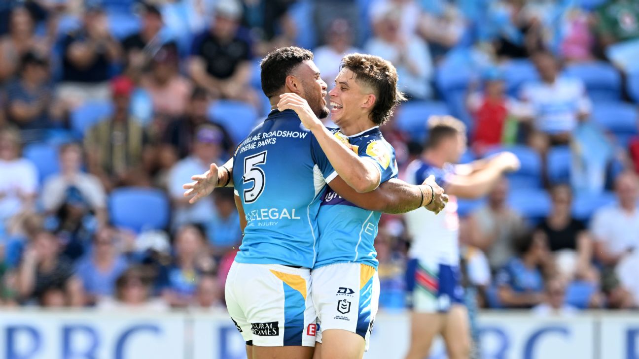 NRL 2022: Gold Coast Titans, New Zealand Warriors, Cbus Super Stadium,  round two, preview, live-stream