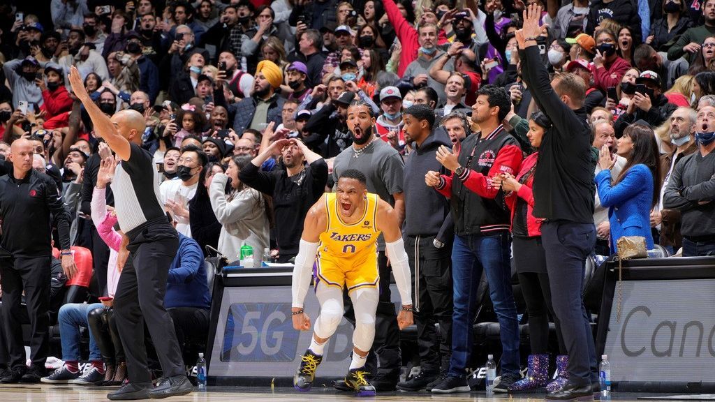 Russell Westbrook injects life into Lakers as they defeat Nuggets for first  win