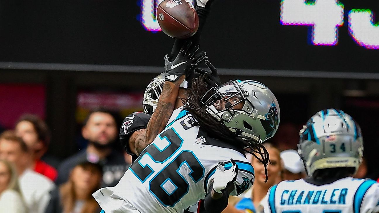 Terrace Marshall Jr. Carolina Panthers Unsigned NFL Rookie Debut