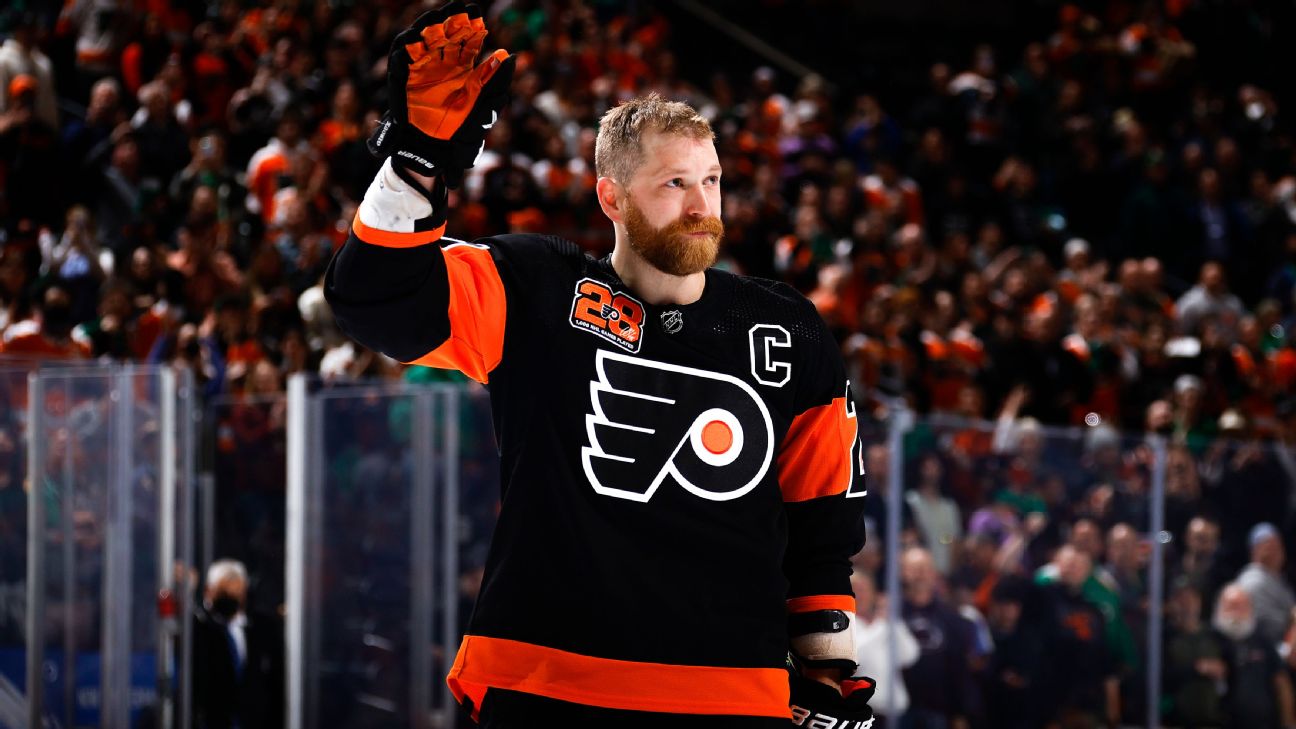 Former Flyers captain Claude Giroux shines in debut for Florida
