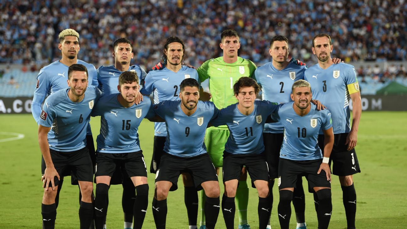 Selección Uruguaya on X: 🇺🇾 ¡𝙃𝙊𝙔 𝙅𝙐𝙀𝙂𝘼 𝙐𝙍𝙐𝙂𝙐𝘼𝙔! ¡Debuta  #LaCeleste en la @FIFAWorldCup! 🆚 @theKFA 🕜 16h (QAT) 10h (UY)  #ElEquipoQueNosUne  / X
