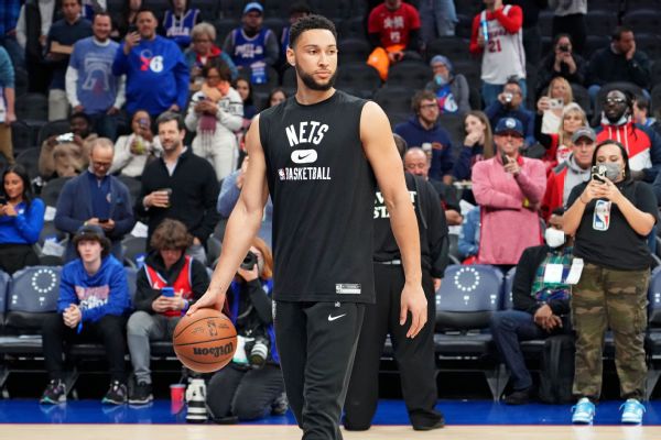Nets list Simmons as out for Game 4 vs. Celtics