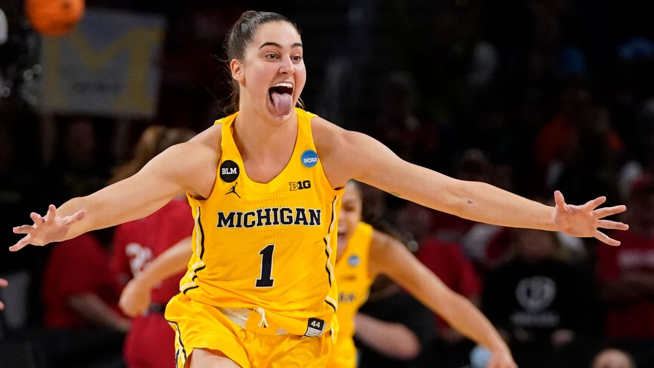 March Madness 2022 scores: UConn, NC State, Louisville and Michigan advance  to women's Elite Eight 