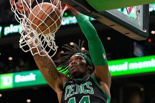 Celtics' Williams (knee) ruled out for Game 4
