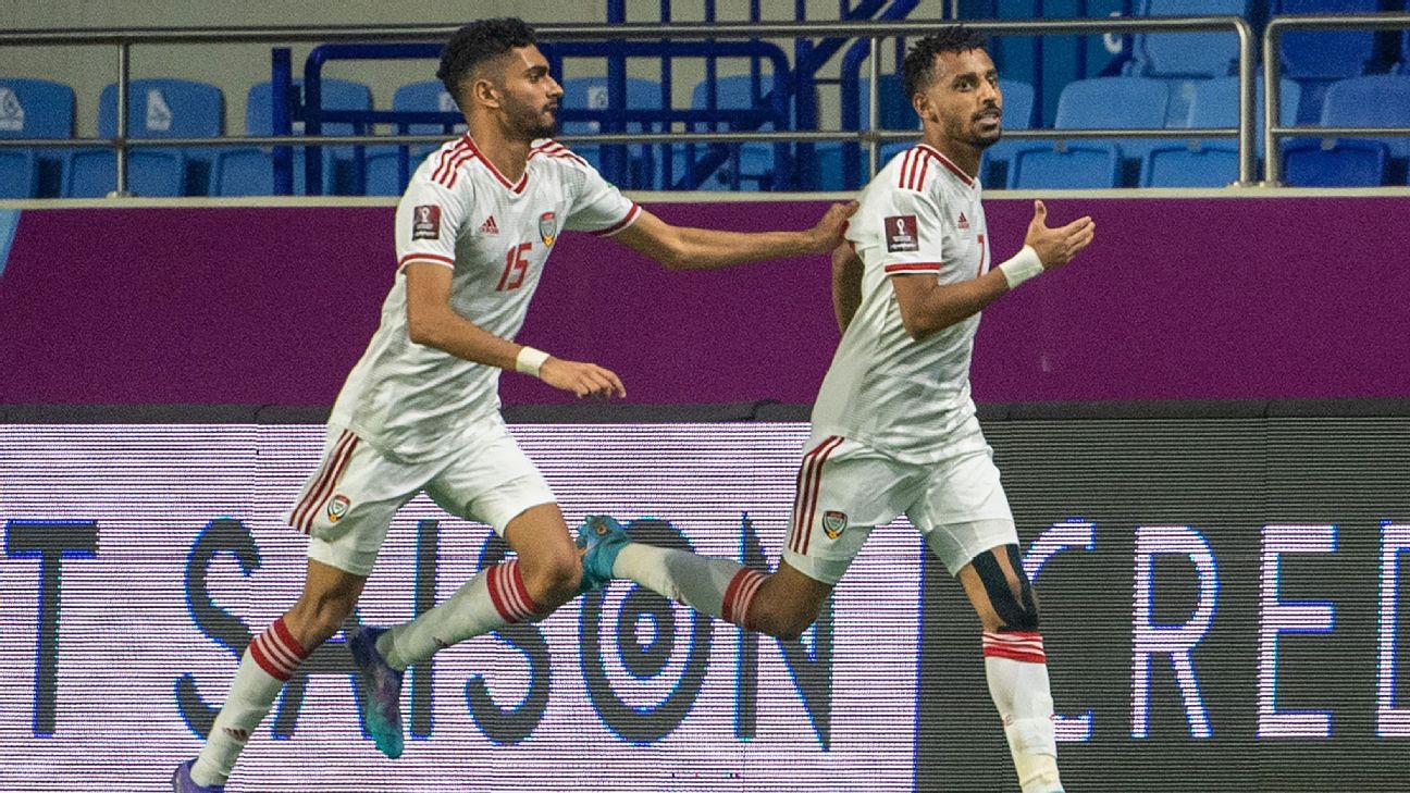 UAE clinches World Cup playoff place