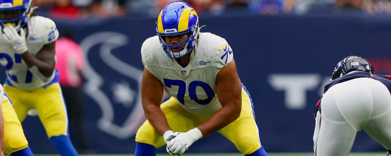 Joe Noteboom - Los Angeles Rams Offensive Tackle - ESPN