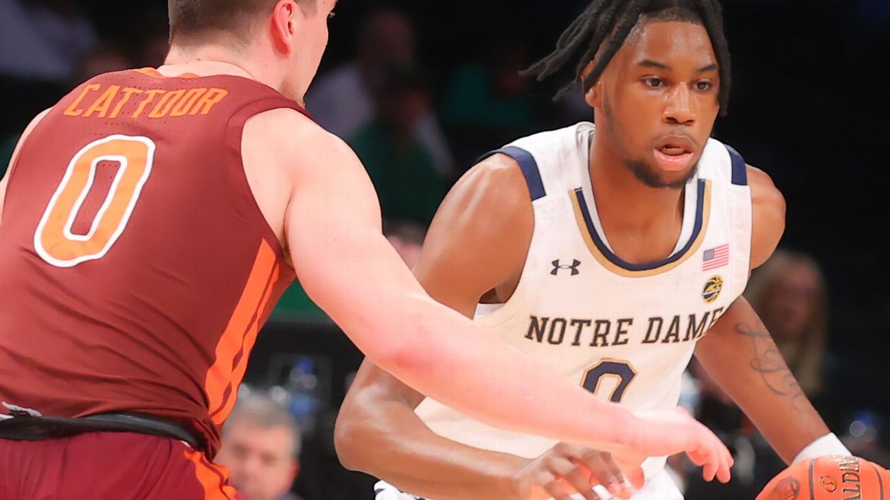Former Notre Dame guard Blake Wesley ready to live NBA life