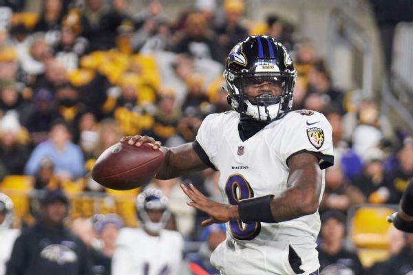 Baltimore Ravens QB Lamar Jackson not saying how he’ll handle training camp, season without new contract