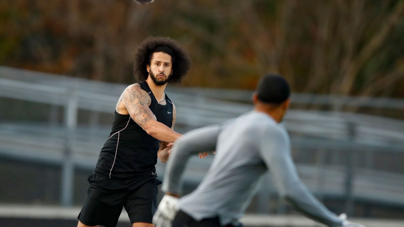 Michigan Twitter reacts to Colin Kaepernick's workout at spring game