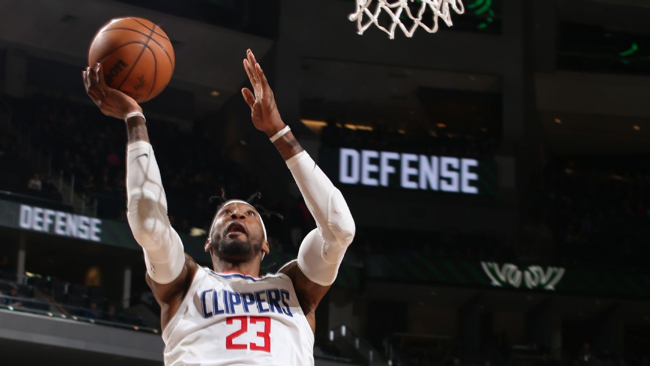 LA Clippers' Robert Covington has career night with key players