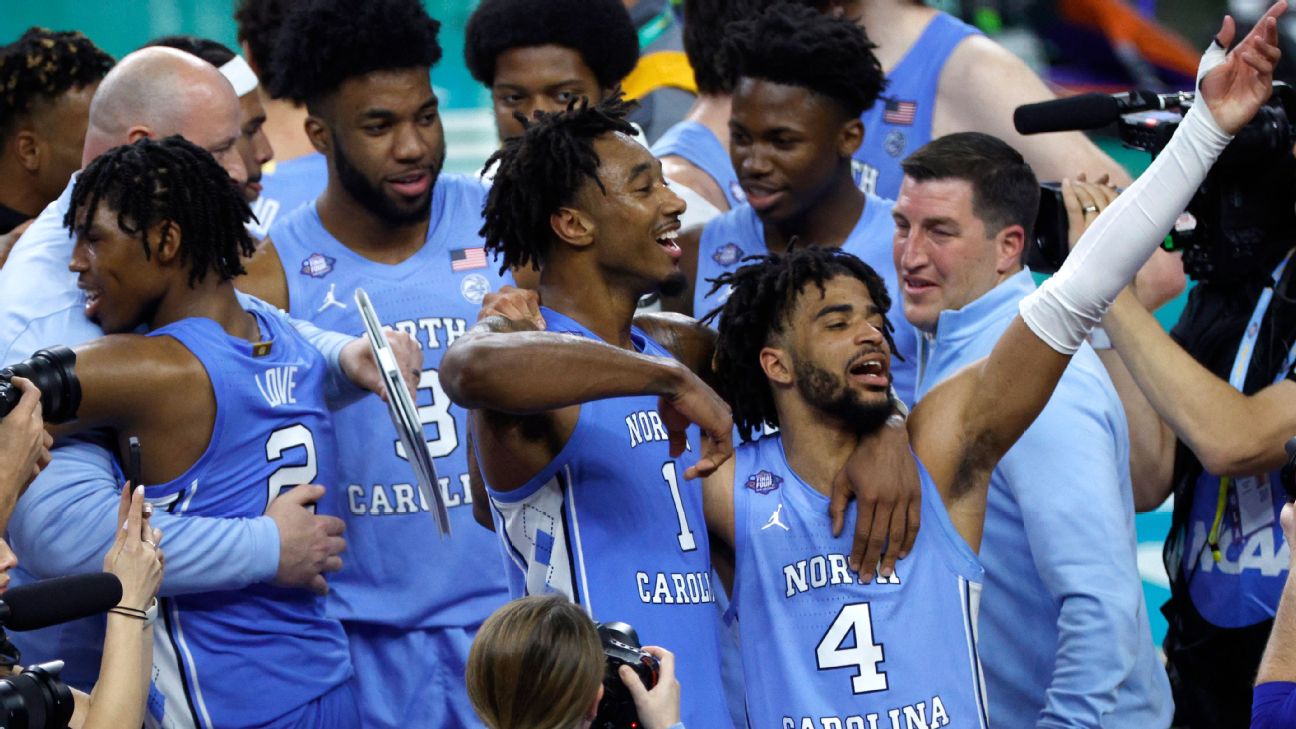 North Carolina Tar Heels advance to men's basketball national final