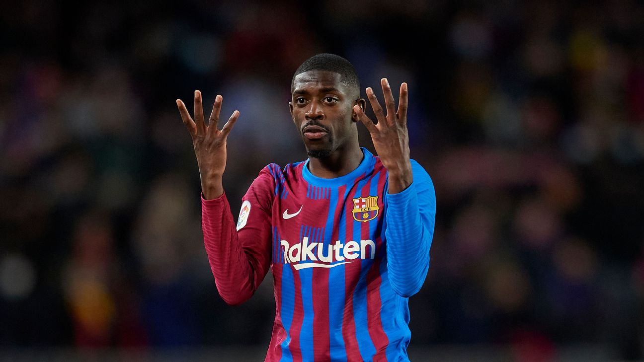 Dembele pens new Barcelona deal till 2024