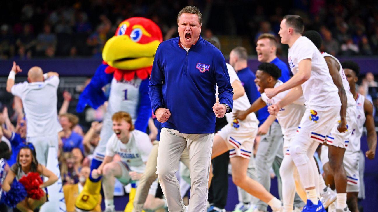 Men's NCAA basketball championship Social media reacts to Kansas