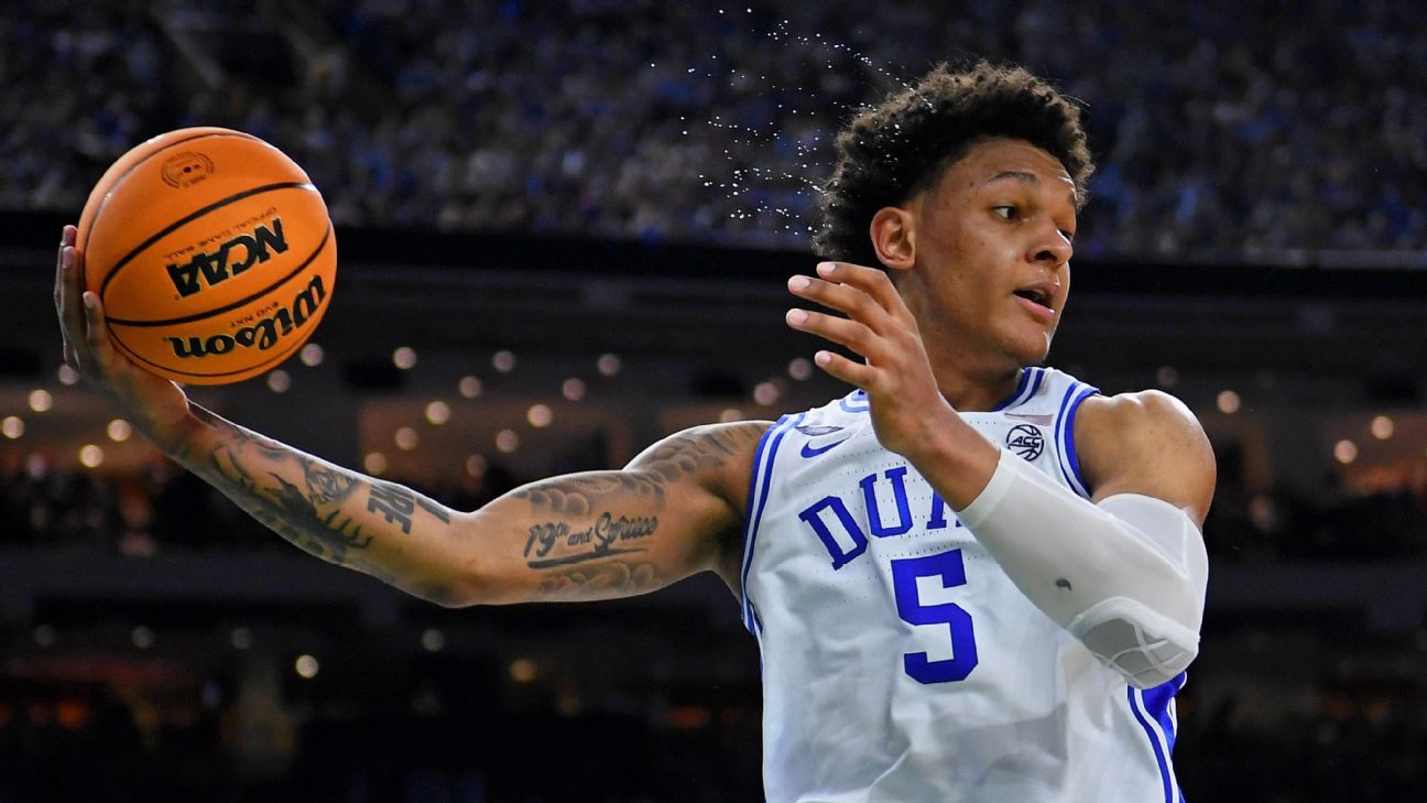 2022 NBA mock draft -- Prospects on the rise after the NCAA