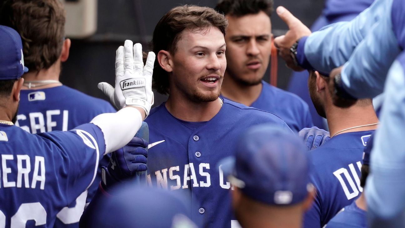 Bobby Witt Jr. powers the Royals past the Twins, 8-5 to take