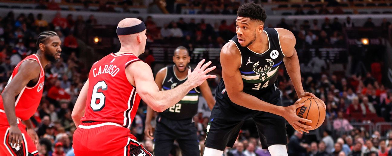 Follow live: Bucks look to go up 2-0 on Bulls in the Eastern Conference matchup
