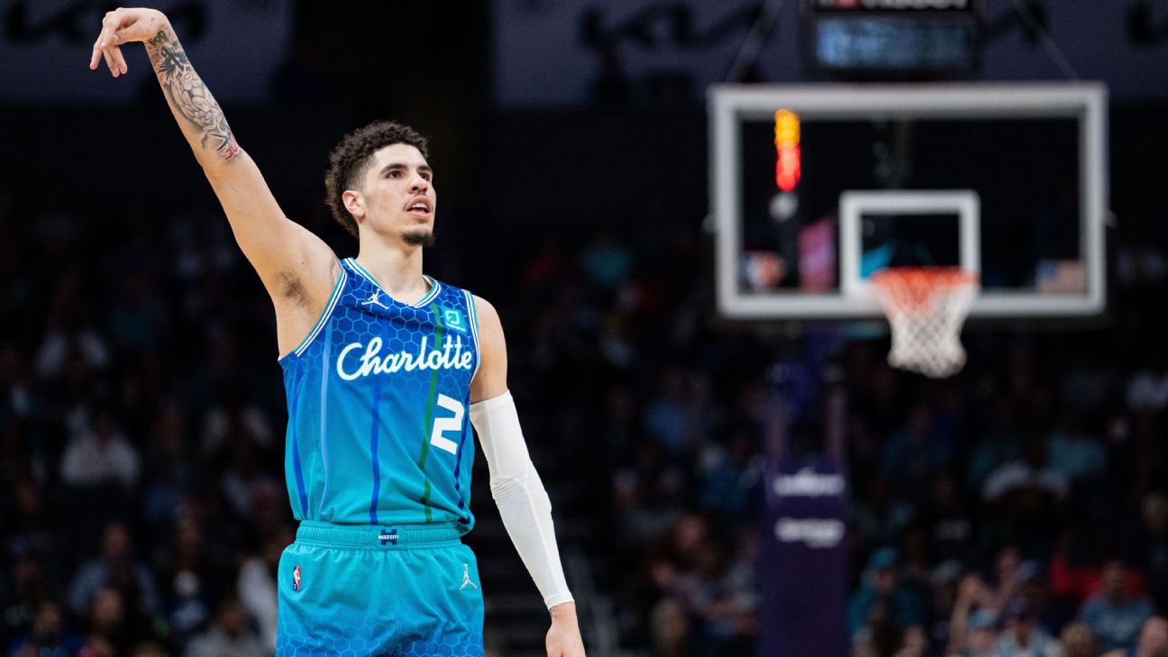 First Look at LaMelo Ball in No. 1 Jersey - Sports Illustrated Charlotte  Hornets News, Analysis and More