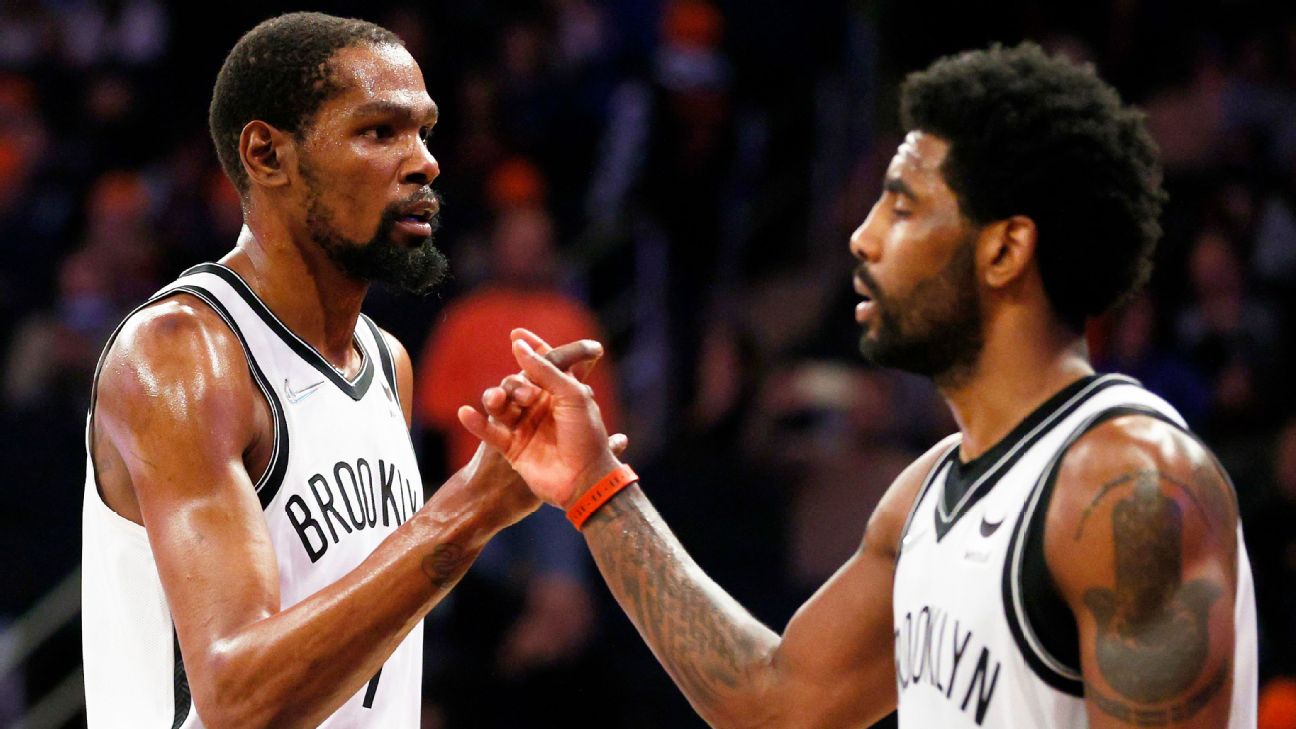 Brooklyn Nets' Kevin Durant and Kyrie Irving eager for rivalry with New ...