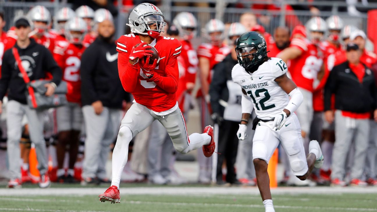 2022 NFL Draft: Garrett Wilson, Drake London, Jameson Williams and the wide  receiver class, NFL News