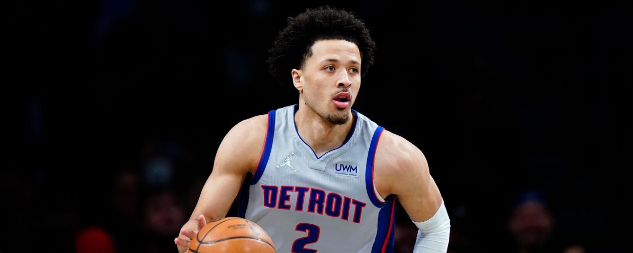 Cade Cunningham - Detroit Pistons Point Guard - ESPN