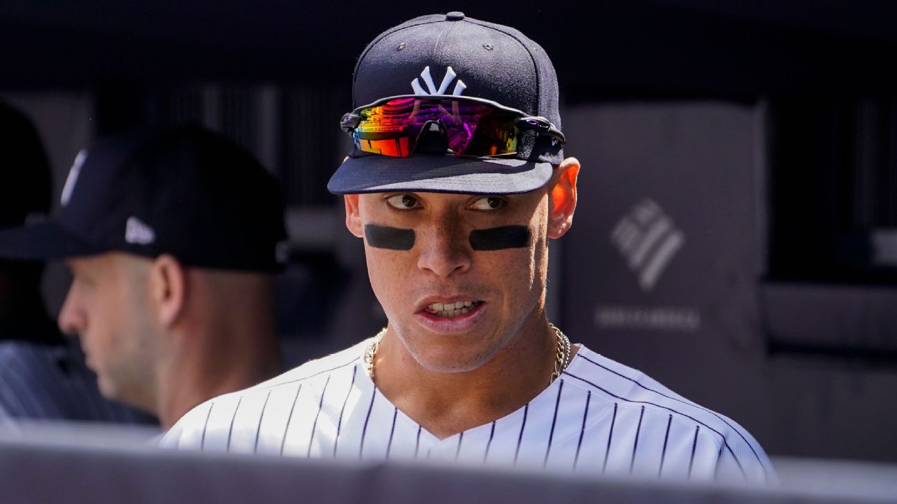 Season's biggest trial awaits Aaron Judge, faltering Yankees