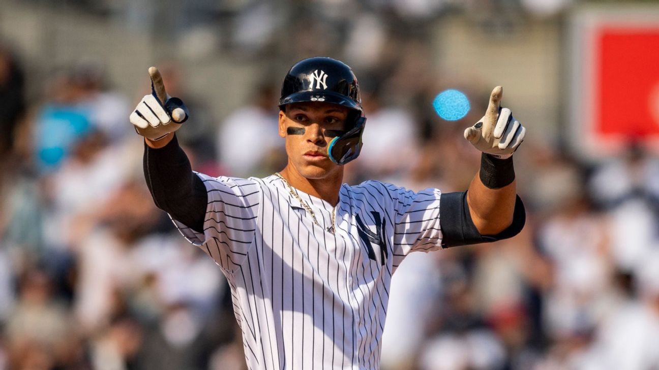 Aaron Judge will spend baseball season in spotlight after failed long-term  contract negotiations with New York Yankees - ESPN