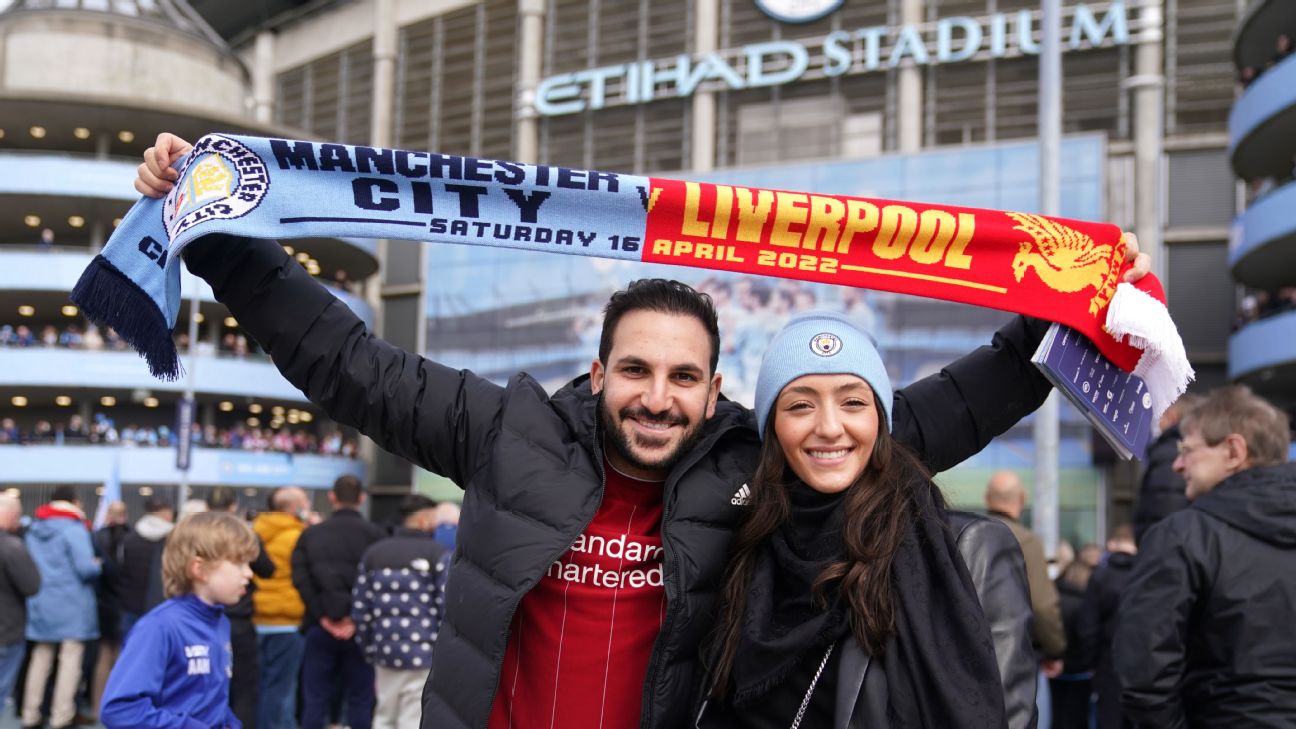 LIVE: Man City, Liverpool meet in title showdown