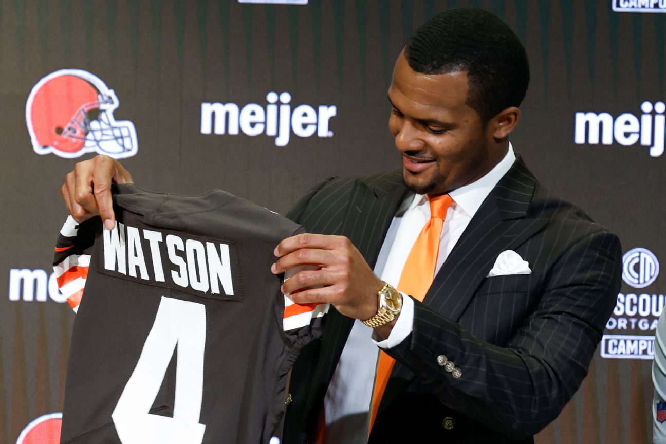 Watson set to meet with NFL, host Bahamas trip