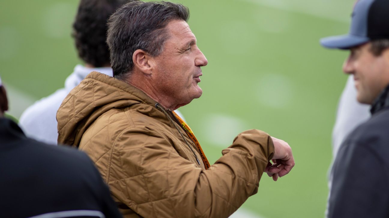 Ed Orgeron tells Fighting Irish football team 'you're going to win