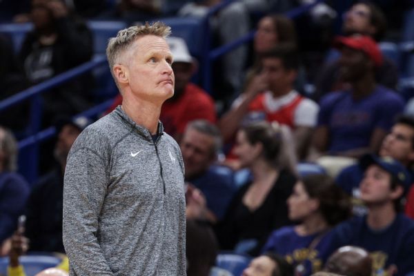 Brown to coach Warriors after Kerr tests positive