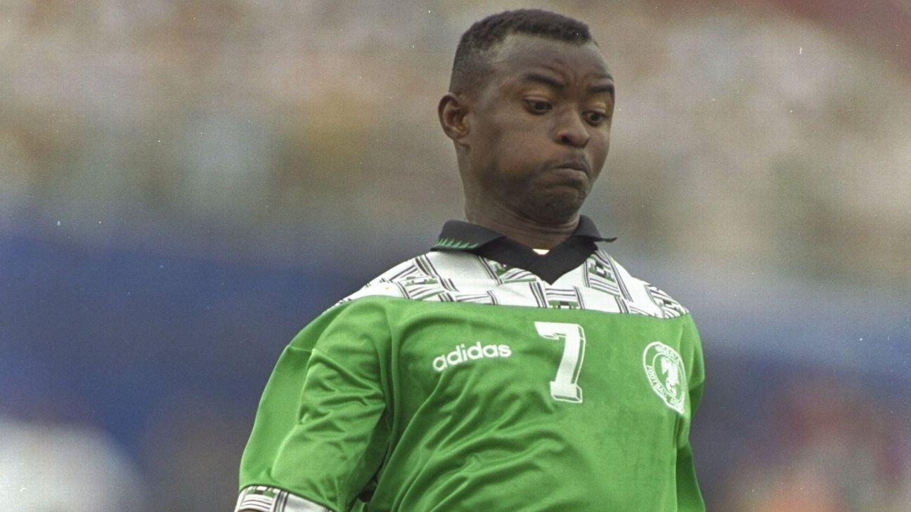 Nigeria icon, Champions League-winner Finidi George added to national team  staff - ESPN