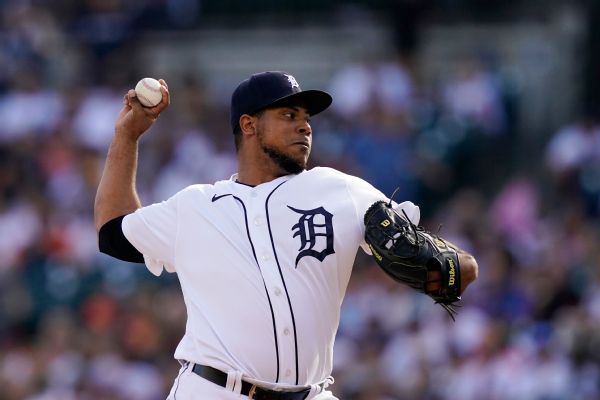 RHP Peralta added to big league roster by Tigers