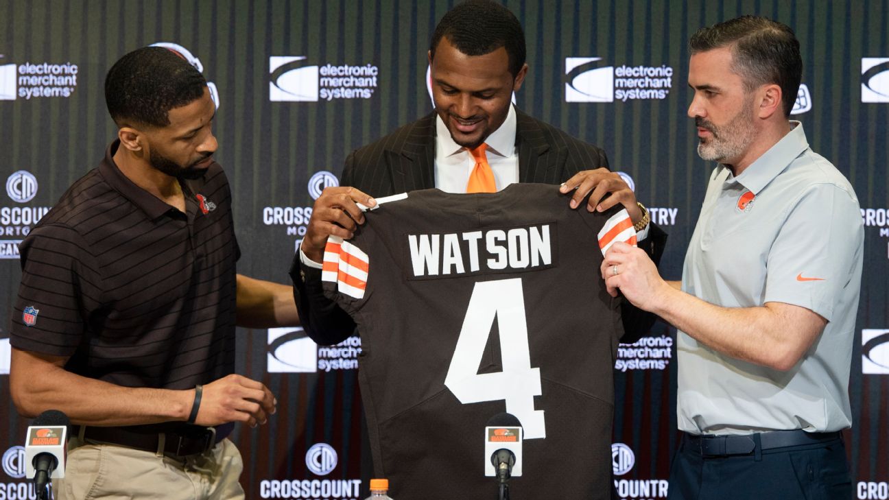 Deshaun Watson's contract is about the only thing guaranteed in