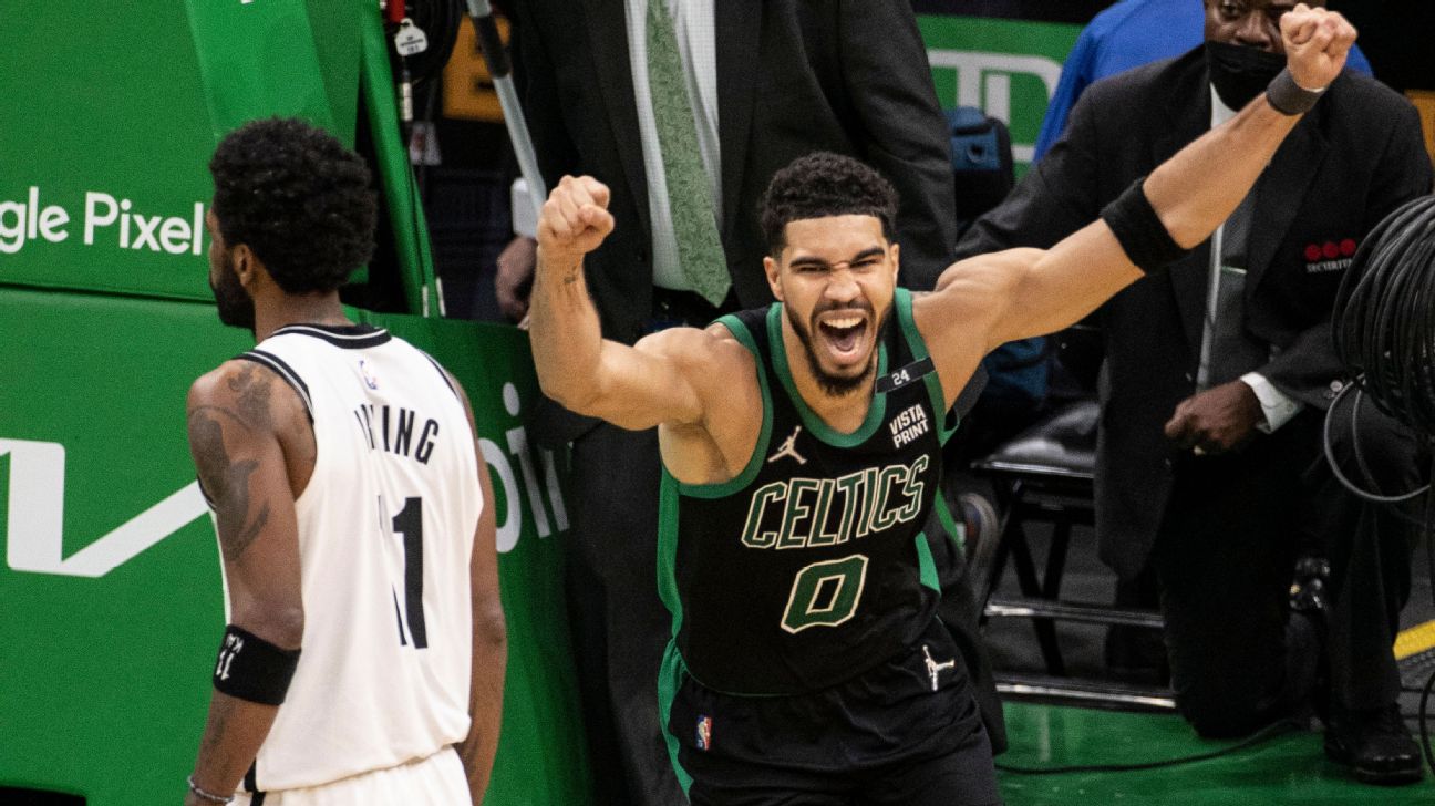 Celtics batem Nets com `buzzer-beater` de Tatum nos `play-offs` da NBA