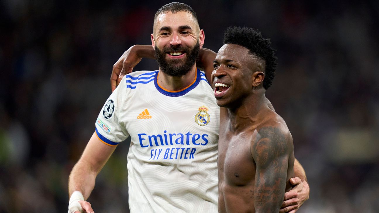 Benzema, Vinicius Jr's connection the key to Real Madrid's brilliant season